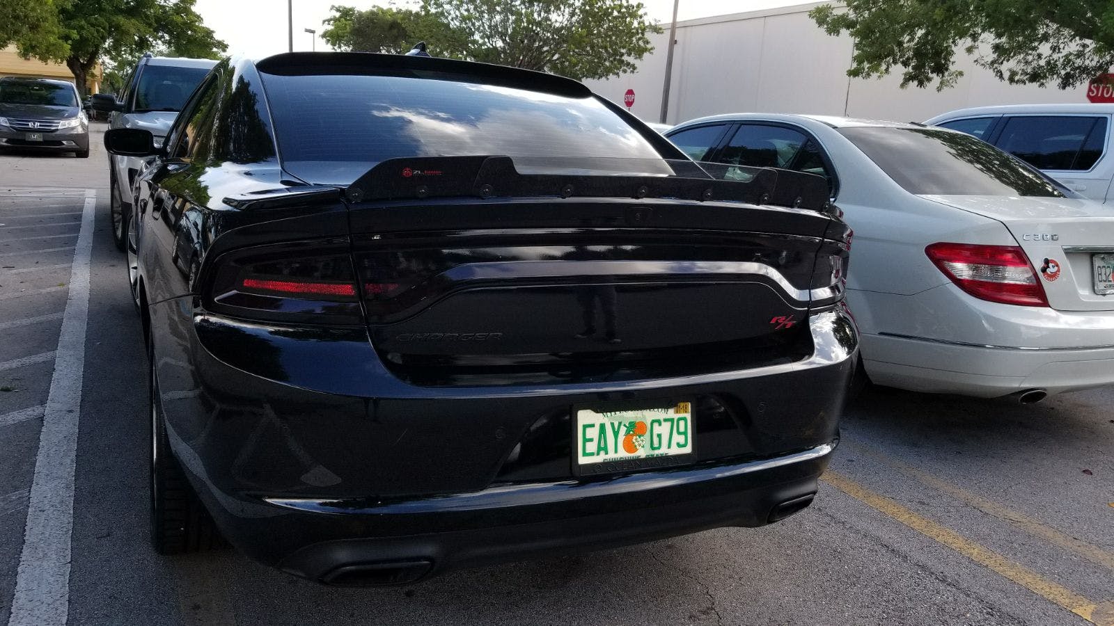 2015+ Dodge Charger Tail Light Tint Kit Full Wrap Kit